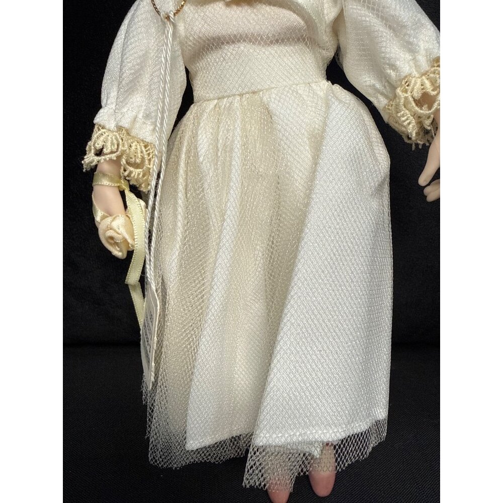 Vintage Amlings Porcelain Ballerina  Ornament Fugurine Made in Taiwan - Picture 7 of 10